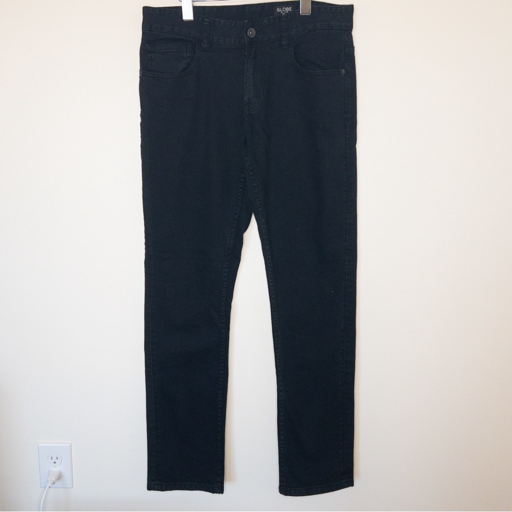 Globe United by Fate Men’s Slim Black Jeans